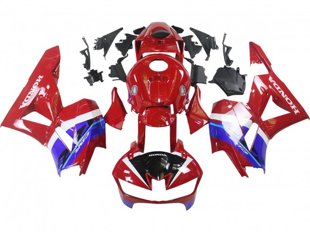Carénages Moto Honda CBR600RR 2013-2023 - Rouge Bleu