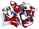 Carénages Moto Honda CBR600RR 2013-2023 - Blanc Rouge Bleu HRC