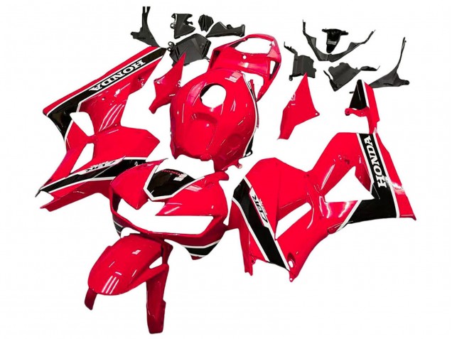 Carénages Moto Honda CBR600RR 2013-2023 - Rouge Blanc Noir