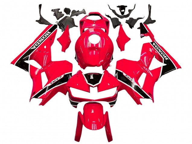Carénages Moto Honda CBR600RR 2013-2023 - Rouge Blanc Noir