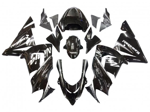 Carénages Moto Kawasaki ZX10R 2004-2005 - Noir Brillant Ninja