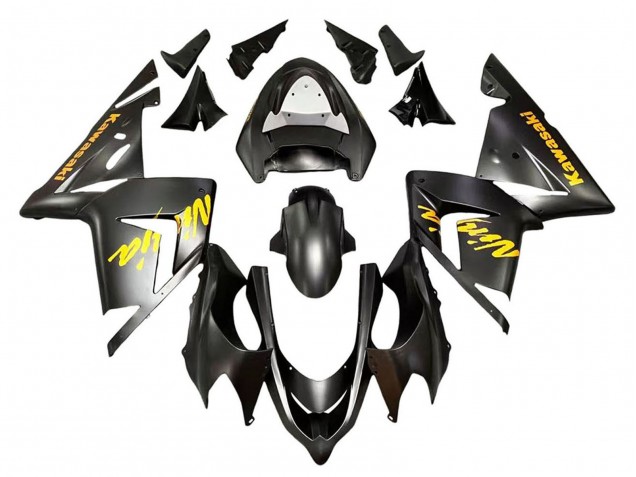 Carénages Moto Kawasaki ZX10R 2004-2005 - Noir Ninja