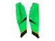 Carénages Moto Kawasaki ZX10R 2011-2015 - Vert Jaune Noir Blanc Elf Monstre