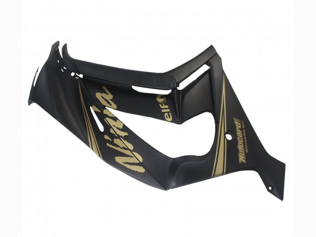 Carénages Moto Kawasaki ZX10R 2011-2015 - Noir Mat Or Neige Elf