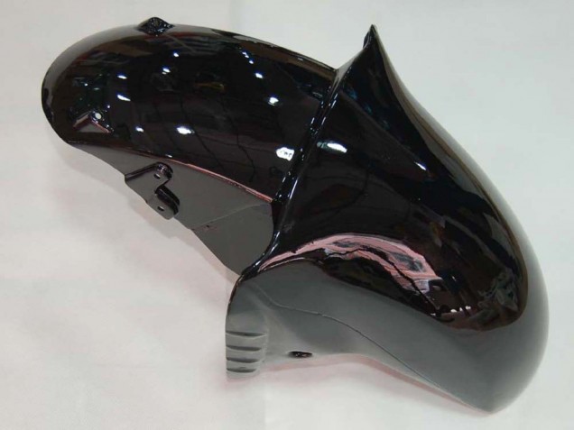 Carénages Moto Kawasaki ZX14R ZZR1400 2006-2011 - Noir Brillant Rouge Rose Flamme