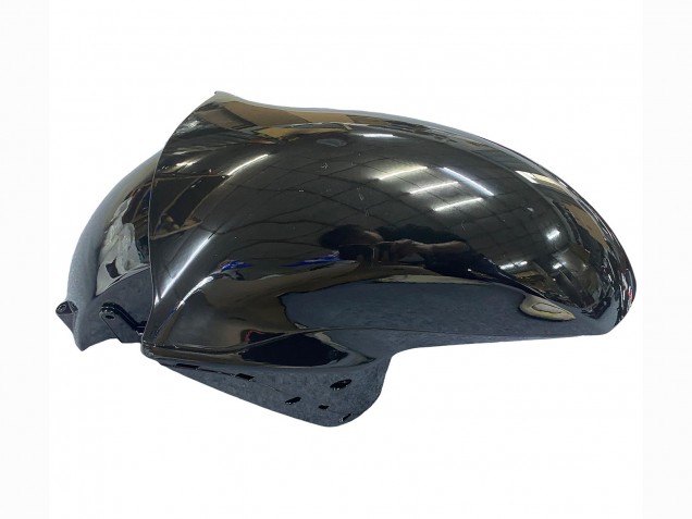 Kits Carénage Moto Kawasaki ZX14R ZZR1400 2006-2011 - Noir Brillant Rouge Flamme