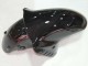 Carénages Moto Kawasaki ZX14R ZZR1400 2006-2011 - Noir Brillant Or Flamme