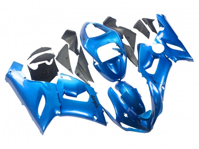 Carénages Moto Kawasaki ZX6R 2005-2006 - Bleu Brillant