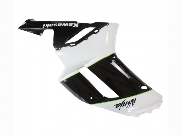 Carénages Moto Kawasaki ZX6R 2007-2008 - Noir Blanc Ninja