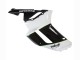 Carénages Moto Kawasaki ZX6R 2007-2008 - Noir Blanc Ninja