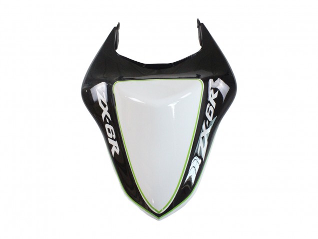Carénages Moto Kawasaki ZX6R 2007-2008 - Noir Blanc Ninja