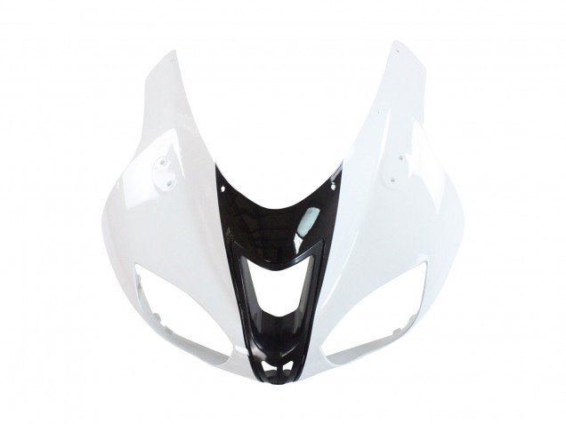 Carénages Moto Kawasaki ZX6R 2007-2008 - Noir Blanc Ninja