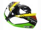 Carénages Moto Kawasaki ZX6R 2009-2012 - Vert Noir Brillant Jaune Blanc Rouge Elf Monstre