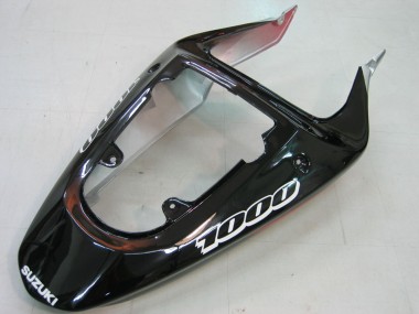 Carénages Moto Suzuki GSXR1000 2000-2002 - Rouge Argent Blanc Noir