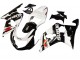 Carénages Moto Suzuki GSXR1000 2000-2002 - Blanc Noir Brillant Rouge