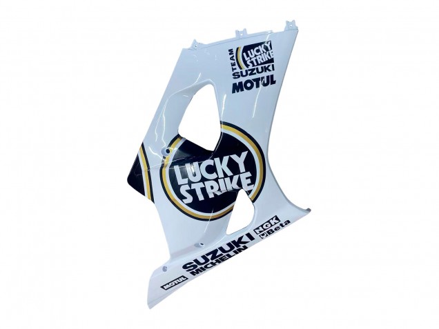 Carénages Moto Suzuki GSXR 1000 2003-2004 - Blanc Noir Or Motul Lucky Strike