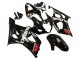 Carénages Moto Suzuki GSXR 1000 2003-2004 - Noir Brillant Blanc Rouge Décalque