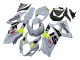 Carénages Moto Suzuki GSXR 1000 2007-2008 - Gris Clair Vert Noir