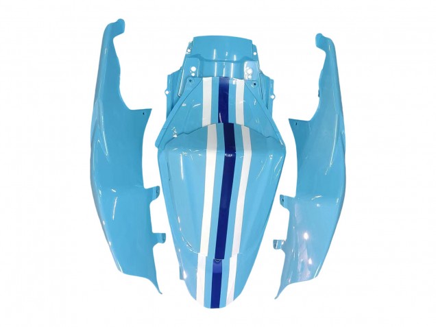 Carénages Moto Suzuki GSXR 1000 2007-2008 - Bleu Clair Jaune Noir Motul Rizla