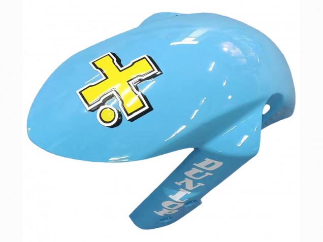 Carénages Moto Suzuki GSXR 1000 2007-2008 - Bleu Clair Jaune Noir Motul Rizla