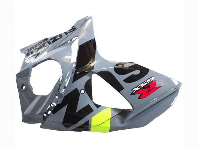 Carénages Moto Suzuki GSXR 1000 2009-2016 - Gris Jaune Néon Noir Motul