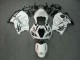 Carénages Moto Suzuki GSXR 1300 Hayabusa 1996-2007 - Blanc Noir Corona
