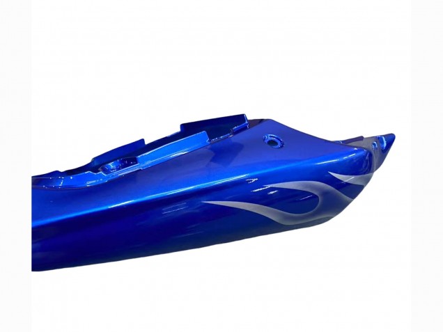 Carénages Moto Suzuki GSXR 600 / GSXR 750 2001-2003 - Bleu Blanc Flamme