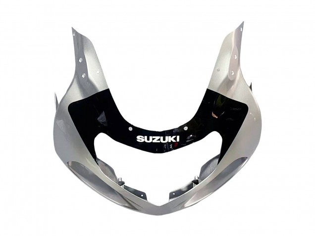 Carénage Moto Suzuki GSXR 600 / GSXR 750 2001-2003 - Argent Noir Brillant Rouge