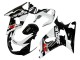 Carénages Moto Suzuki GSXR 600 / GSXR 750 2001-2003 - Blanc Noir Brillant Rouge