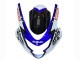 Carénage Moto Suzuki GSXR 600 / GSXR 750 2004-2005 - Blanc Bleu Noir Corona Motul