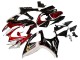Carénages Moto Suzuki GSXR 600 / GSXR 750 2006-2007 - Rouge Blanc Noir Jaune
