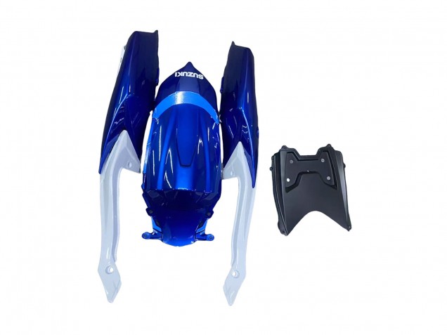 Kits Carénage Moto Suzuki GSXR 600 / GSXR 750 2008-2010 - Bleu Blanc Rouge