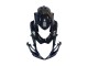 Carénages Moto Suzuki GSXR 600 / GSXR 750 2011-2024 - Noir Brillant Fibre de Carbone Forgée Argent Rouge