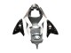 Carénage Moto Suzuki GSXR 600 / GSXR 750 2011-2024 - Noir Brillant Argent