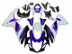 Carénages Moto Suzuki GSXR 600 / GSXR 750 2011-2024 - Bleu Violet Blanc