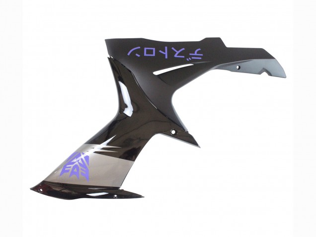 Carénages Moto Suzuki GSXR 600 / GSXR 750 2011-2024 - Noir Mat Gris Violet
