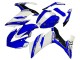 Carénages Moto Yamaha YZF R3/R25 2015-2018 - Blanc Bleu Noir Courses