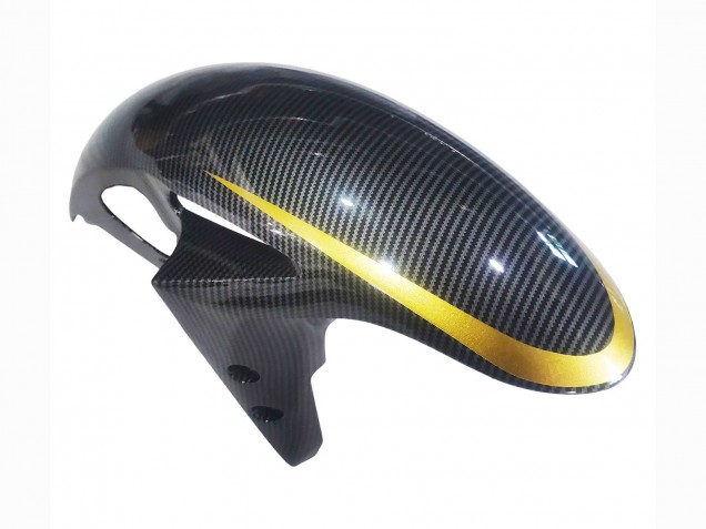 Carénages Moto Yamaha YZF R3/R25 2019-2021 - Or Noir Fibre de Carbone