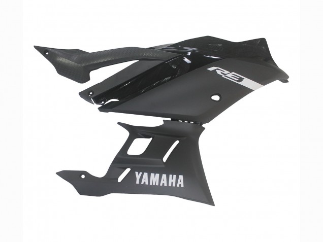 Carénages Moto Yamaha YZF R3/R25 2019-2021 - Noir Mat Argent