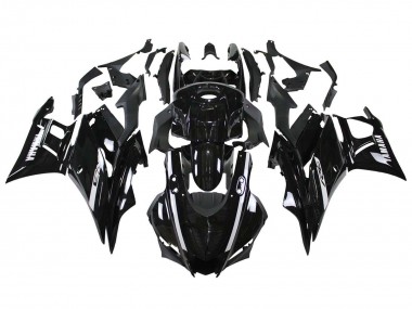 Carénages Moto Yamaha YZF R3/R25 2019-2021 - Noir Brillant Blanc