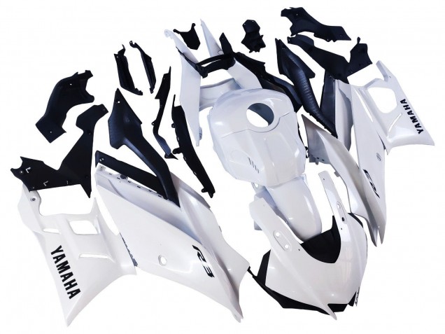Carénages Moto Yamaha YZF R3/R25 2022-2024 - Blanc