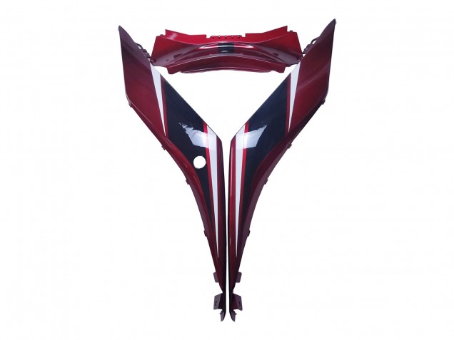 Carénage Moto Yamaha YZF R3/R25 2022-2024 - Rouge Blanc Noir Brillant