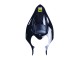 Carénages Moto Yamaha YZF 1000 R1 2004-2006 - Noir Brillant Blanc Motul