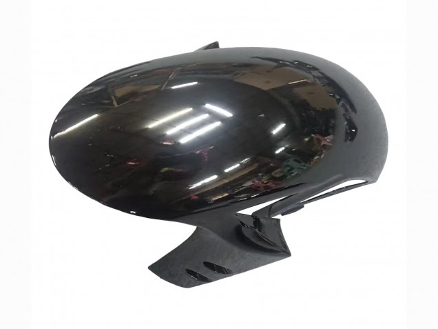 Carénages Moto Yamaha YZF 1000 R1 2009-2011 - Noir Brillant Blanc Décalque