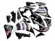 Carénages Moto Yamaha YZF 1000 R1 2009-2011 - Noir Brillant Blanc Rouge Volvo Fimer Yamalube 87