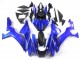 Carénages Moto Yamaha YZF 1000 R1 2020-2025 - Bleu Noir Mat
