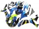 Carénages Moto Yamaha YZF 1000 R1 2020-2025 - Bleu Vert Noir Requin