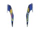 Carénages Moto Yamaha YZF 1000 R1 2020-2025 - Bleu Vert Noir Requin