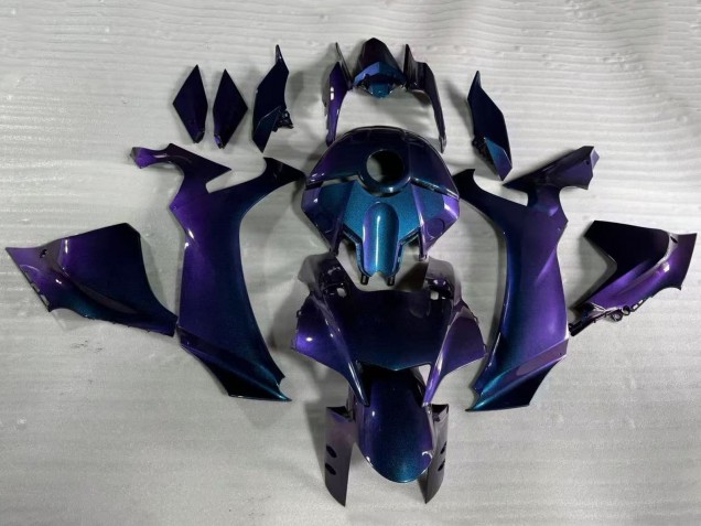 Carénages Moto Yamaha YZF 1000 R1 2020-2025 - Pente Bleu Violet
