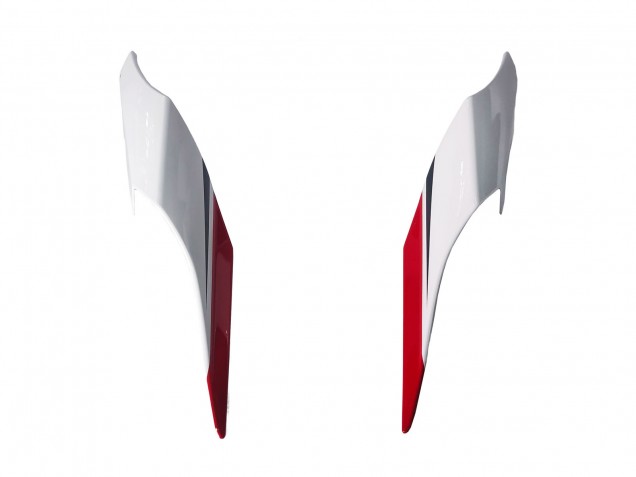 Carénage Moto Yamaha YZF 1000 R1 2020-2025 - Blanc Rouge Noir Brillant
